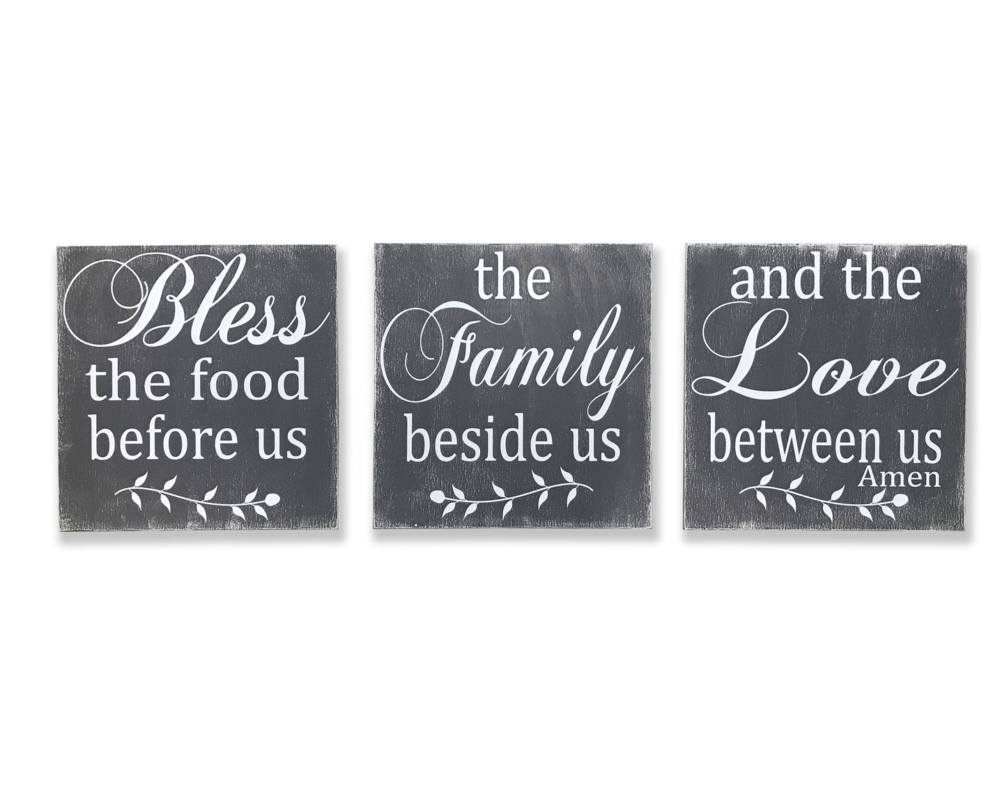 Bless The Food Before Us Dining Room Wood Wall Decor