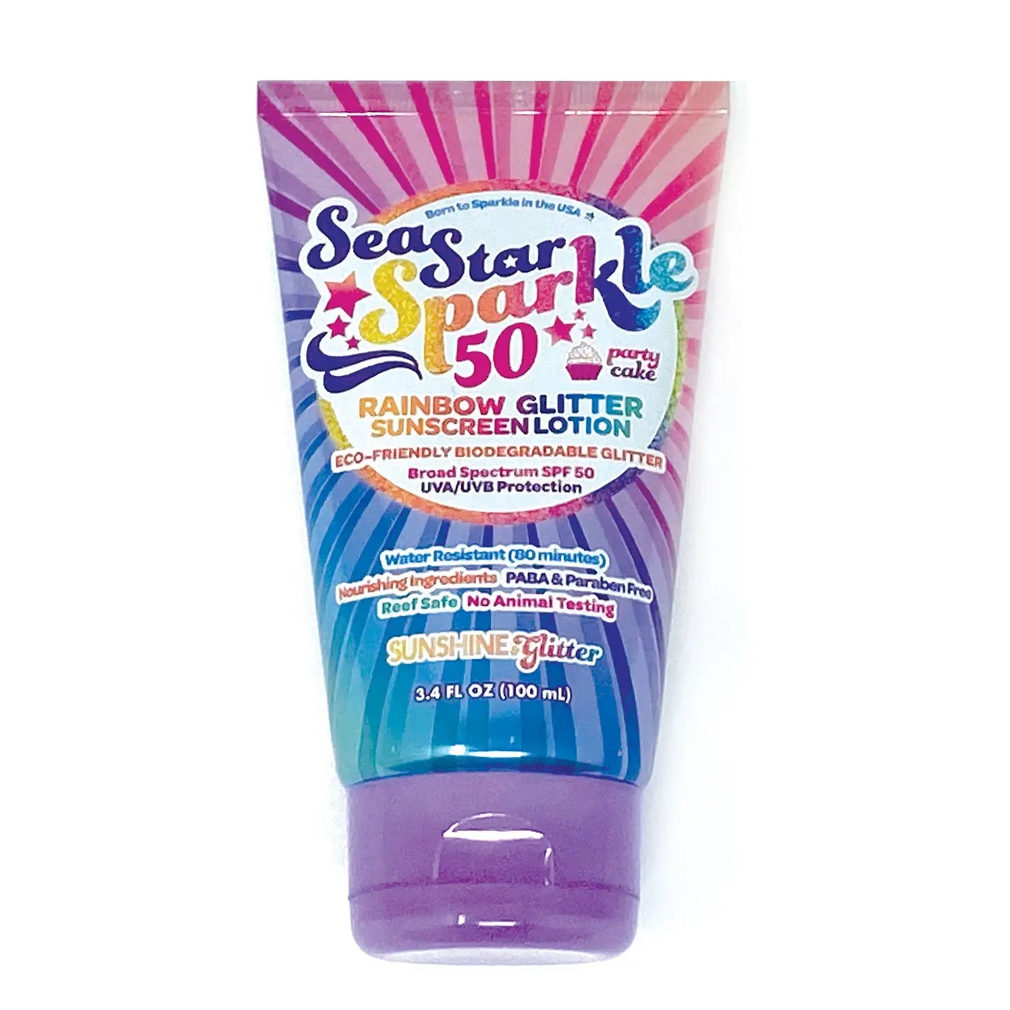 Sunshine & Glitter SPF 50 Glitter Sunscreen