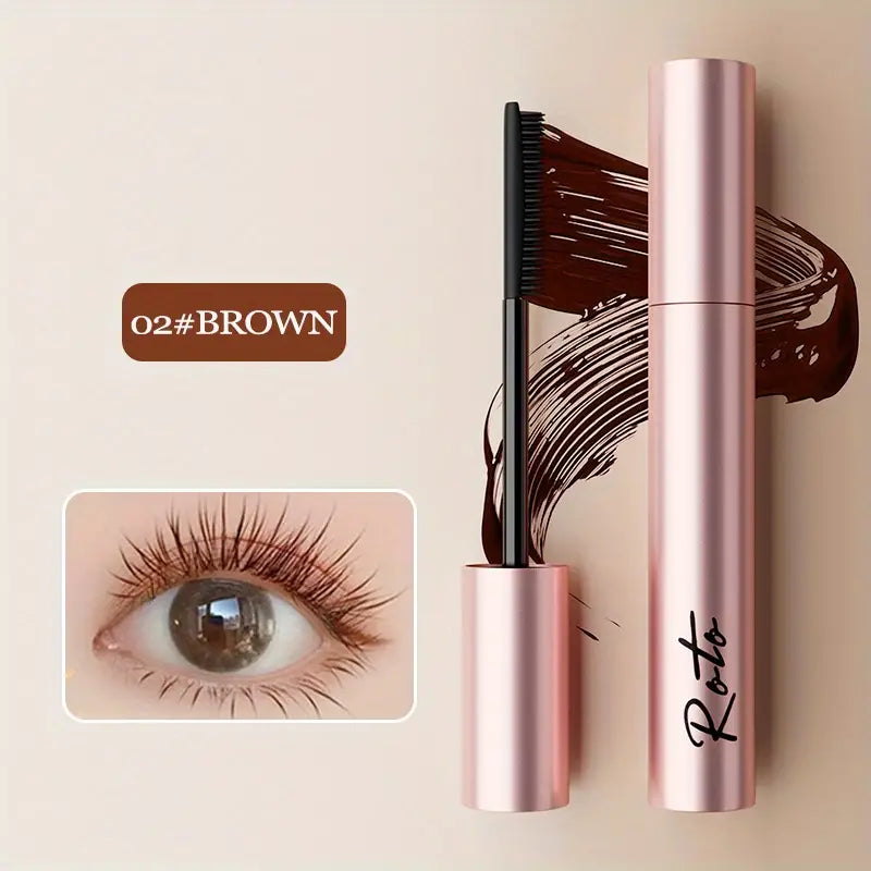 Waterproof Curling Mascara: Dramatically Boost Your Lashes with Easy Shaping, Smudge-Proof & Cruelty-Free Formula (Black)