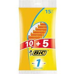 Bic Sensitive Shaver Single Blade 7's Pack
