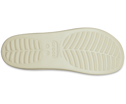 Crocs Unisex Classic Platform Slide - Bone
