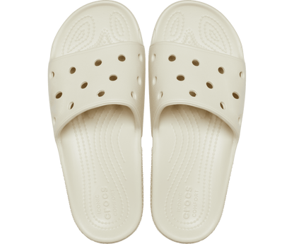 Crocs Unisex Classic Slide - Bone