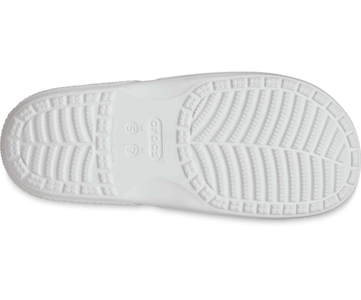 Crocs Unisex Classic Tie Dye Slide - White