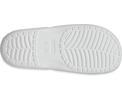 Crocs Unisex Classic Tie Dye Slide - White