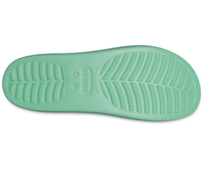 Crocs Unisex Classic Platform Slide - Jade Stone