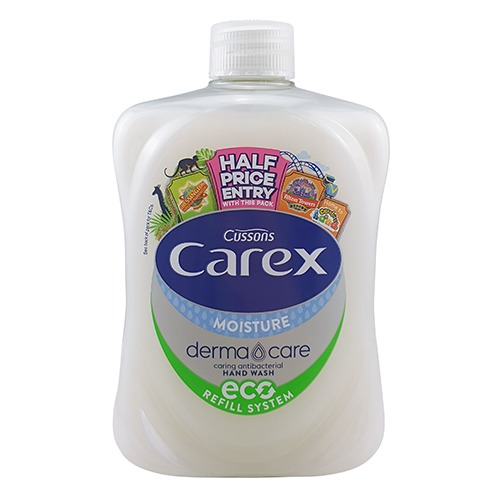 Cussons Carex 500ml Moisture Derma Care Hand Wash Refill 250ML