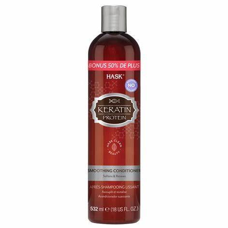 Hask Keratin Protein Smoothing Sulfate-Free Conditioner - Bonus Size 18 fl oz