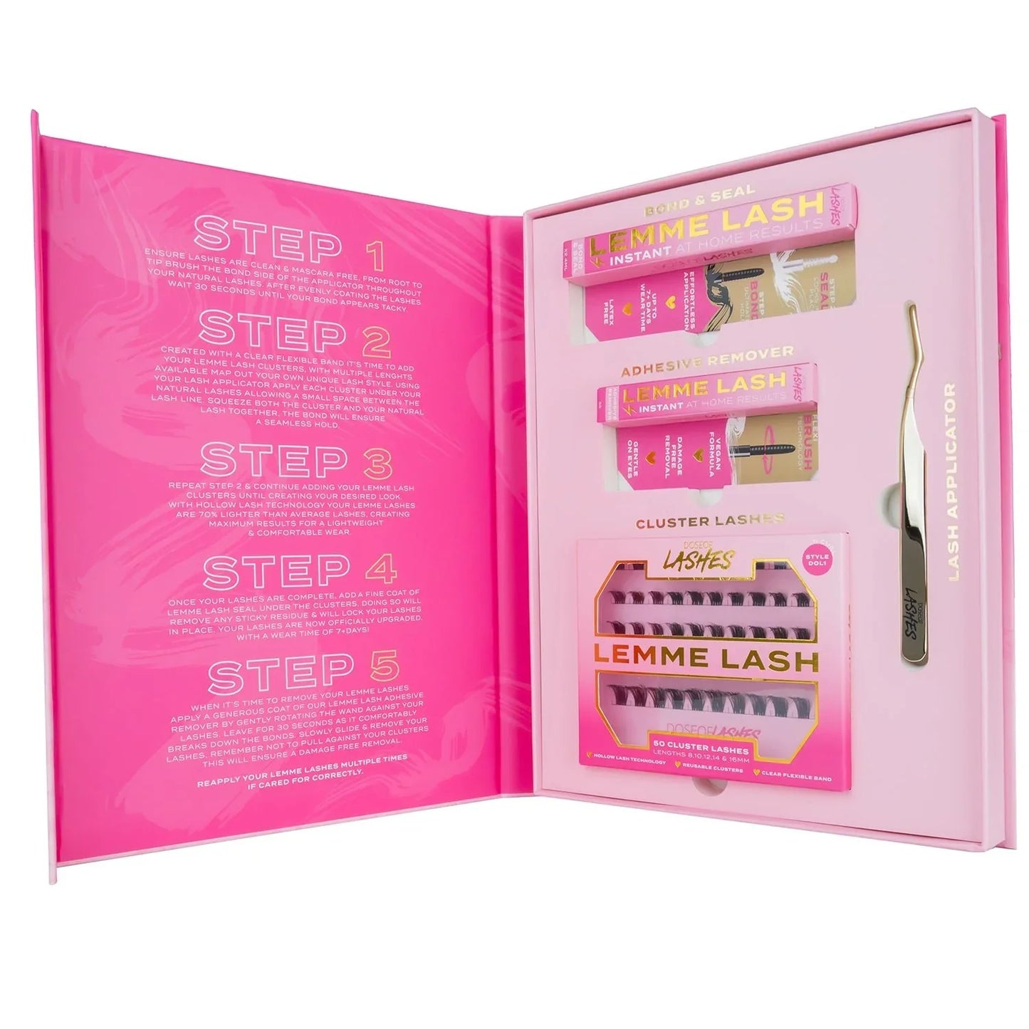 Dose of Lashes Lemme Lash Ultimate Lash Kit - DOL1 [D Curl]