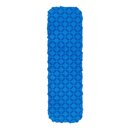 Ultralight Camping Sleeping Pad, Backpacking Camping Mattress for Hiking - Inflatable & Compact (Blue)