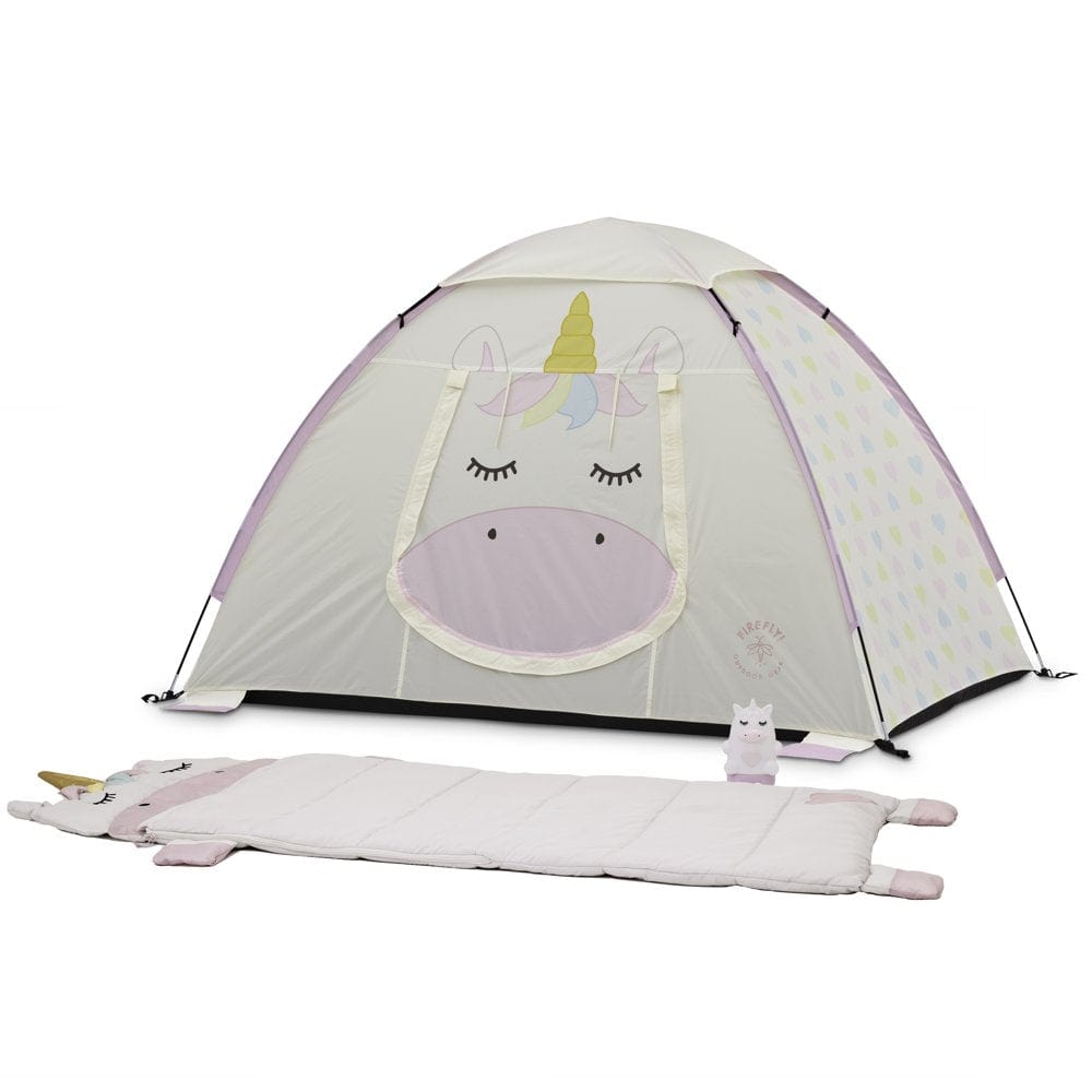 Firefly! Outdoor Gear Finn the Shark Kid'S Camping Combo (One-Room Tent, Sleeping Bag, Lanter
