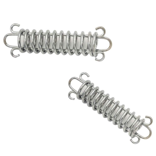 Flm 5Pcs Camping Hiking Tent Heavy Duty Wind Rope Fixed Spring Buckles Accessories