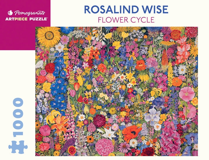 Flower Cycle 1000 Piece Puzzle