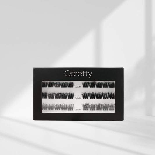 Opretty fluffy DIY Cluster lashes