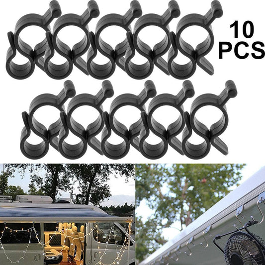 For Awning Support and Hanging Rope Lights Tent Hooks RV 1.57X1.14Inch