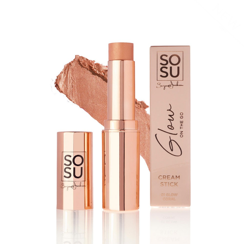 Blush On The Go Cream Stick Glow Coral