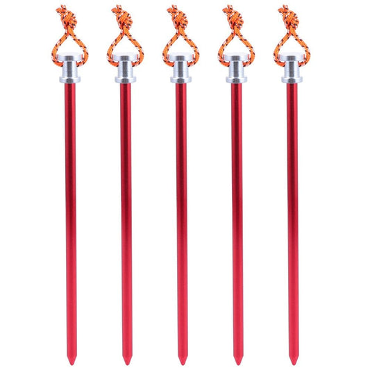 Hemoton 5Pcs Ground Tent Accessories Camping Stakes Tent Stakes Tent Accessories