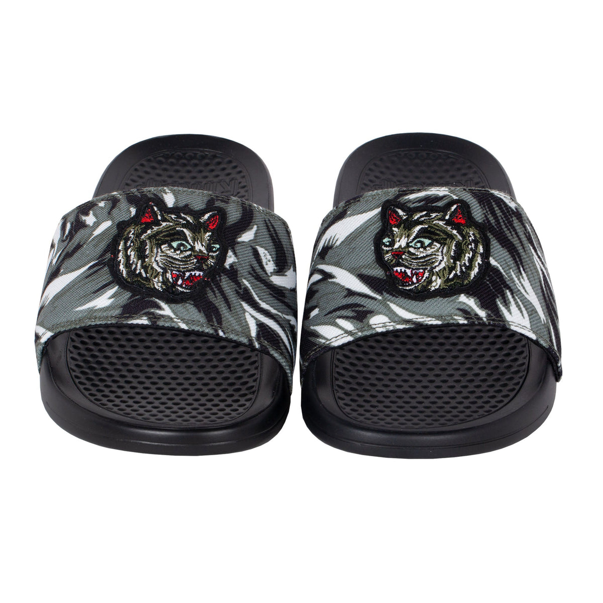Nerm Tiger Camo Slides (Green Camo)