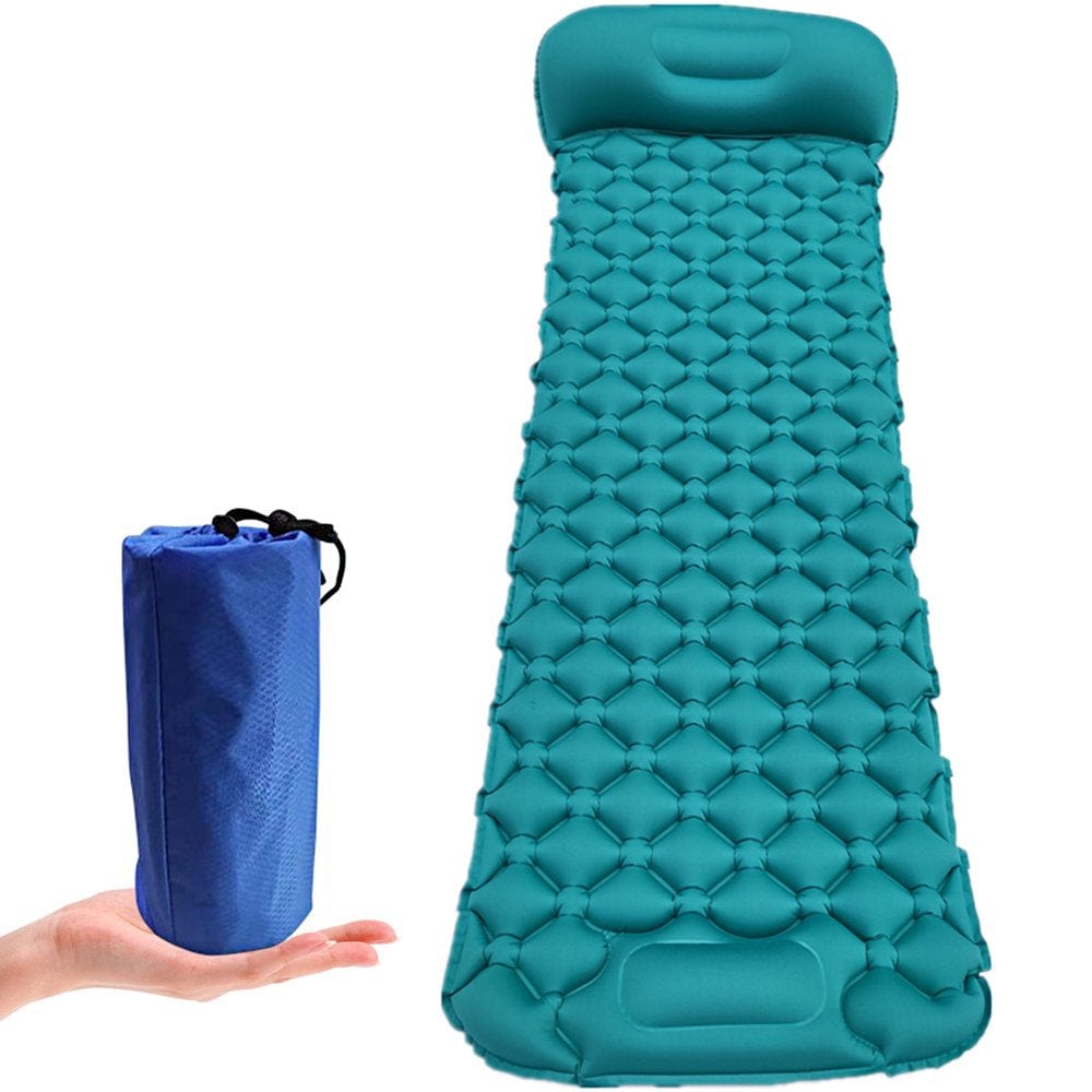 Inflating Camping Pads Ultralight Inflating Sleeping Pad Waterproof Compact Inflatable Roll Mat 79X28X3 Inflatable Camping Mattress Pad for Backpacking Hiking Tent up to 440Lb