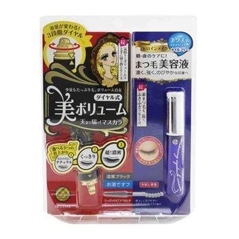 KISS ME_Kiss Me Volume Control Mascara & Watering Eyelash Serum Set_Cosmetic World
