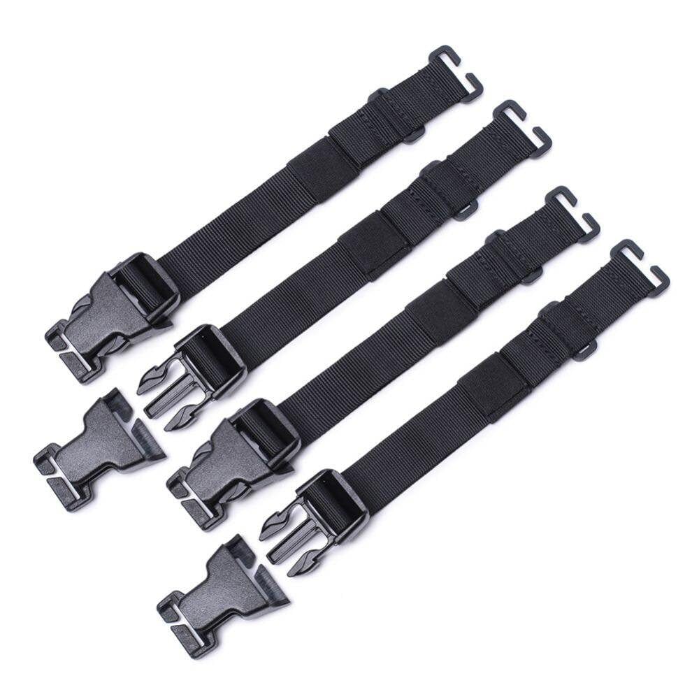 Left Wind 4PCS Molle System Straps MOLLE Backpack Accessory Straps Outdoor Sports Climbing Hiking Bag Chest Straps