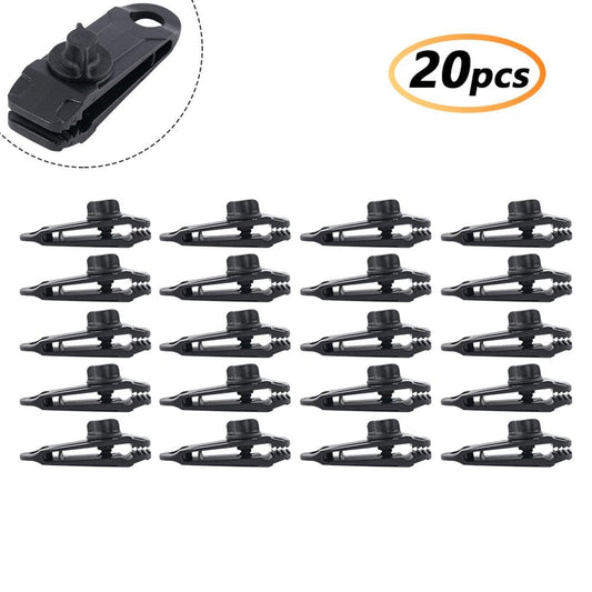 Menard 5/10/20Pcs Reusable Tent Clamp Tarp Tarpaulin Clip Clamp Buckle Camping Tool Heavy Duty,Tarp Clips Clamp Awning Set