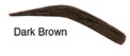 NUBROW FALSE EYEBROWS DARK BROWN