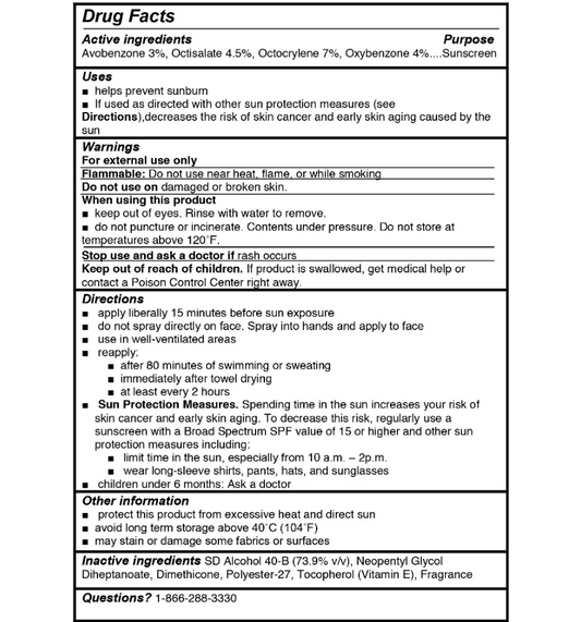 Coppertone Sport SPF 30 Continuous Sunscreen Spray 5.5 oz 1 Each