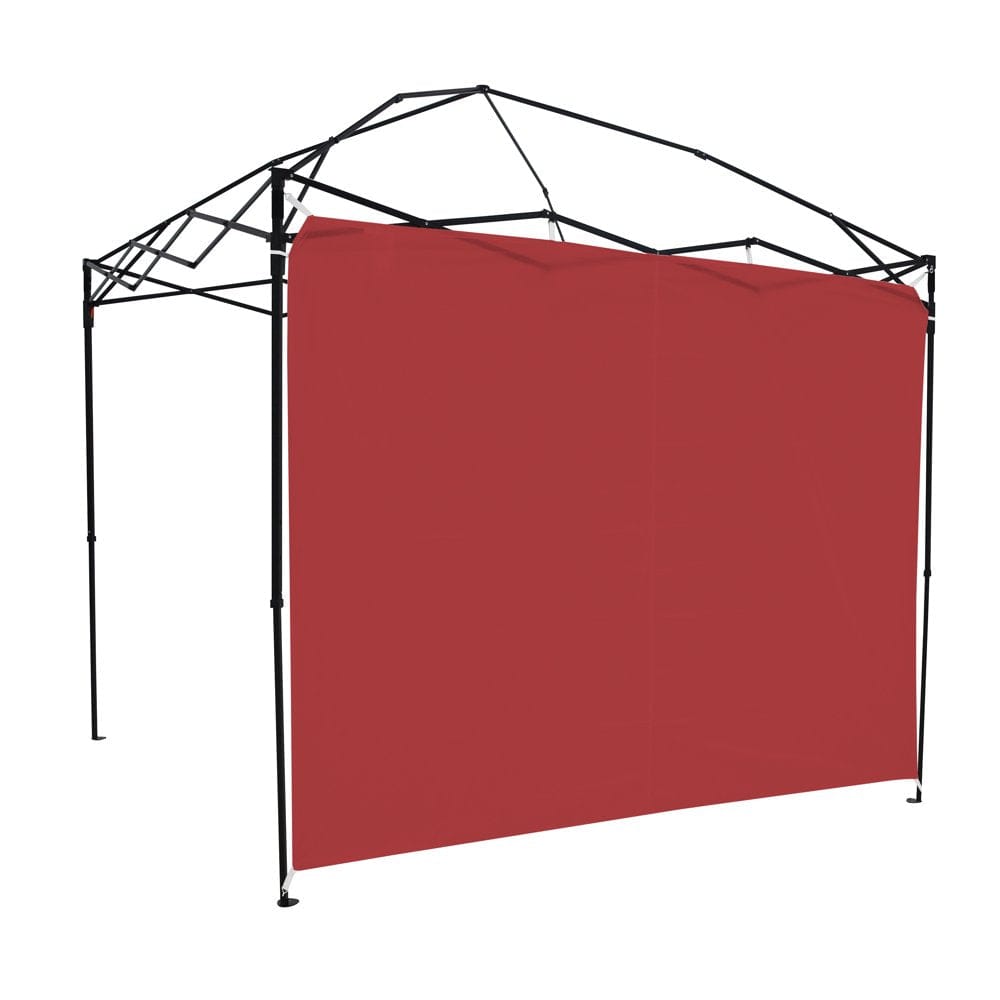 Ozark Trail Sun Wall for 10' X 10' Straight Leg Canopy for Camping (Accessory Only), White; Assembled Dimensions 114" W X 60" H