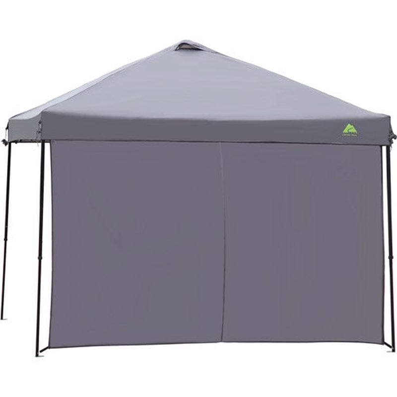 Ozark Trail Sun Wall for 10' X 10' Straight Leg Canopy for Camping (Accessory Only), White; Assembled Dimensions 114" W X 60" H