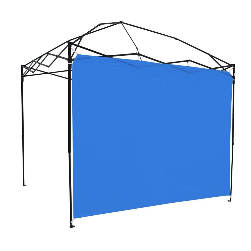 Ozark Trail Sun Wall for 10' X 10' Straight Leg Canopy for Camping (Accessory Only), White; Assembled Dimensions 114" W X 60" H