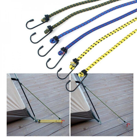 Promotion! Outdoor Bundled Rope 6 Piece Set Elastic Band Tent Rope Elastic Clothesline Camping Accessories Luggage Strapping Tent Accessori