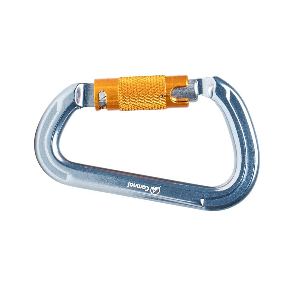 Rock Climbing Carabiner Professional Automatic Safe Lock Accessory D-Shape Body Protecting Tool Safety Buckle for Outdoor Sport