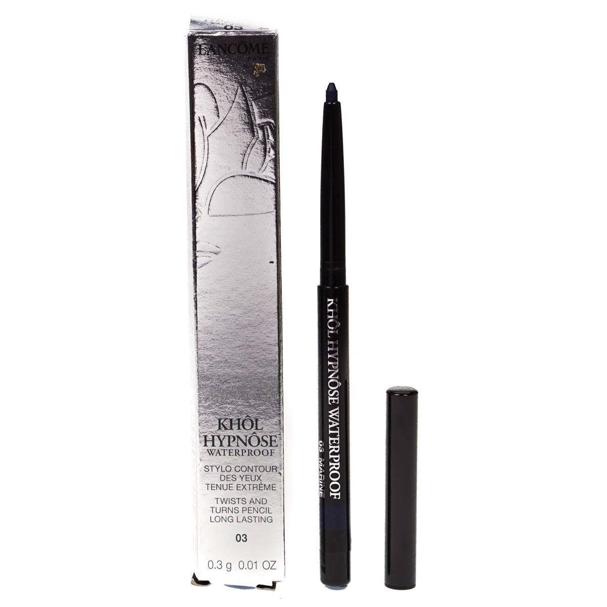 Lancome Khol Blue Eyeliner Pencil Hypnose Waterproof 03 Marine