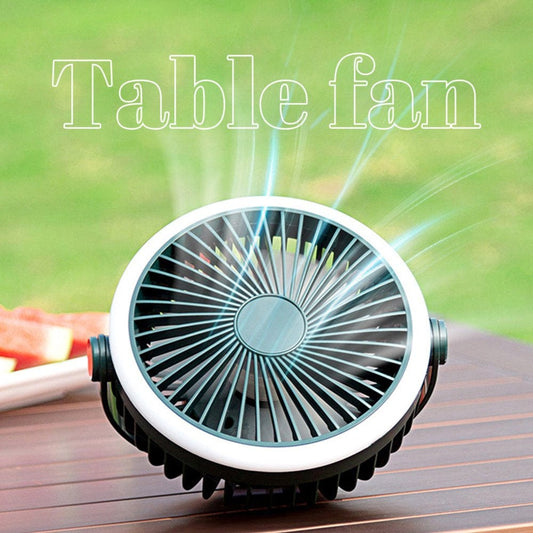 SHOPESSA Camping Fan with LED Lights & Lanyard, Battery Operated Fan with Lanyard, USB Rechargeable Fan for Tent Car RV Hurrican-E Emergency Outages Survival Kit on Clearance Early Access Deals