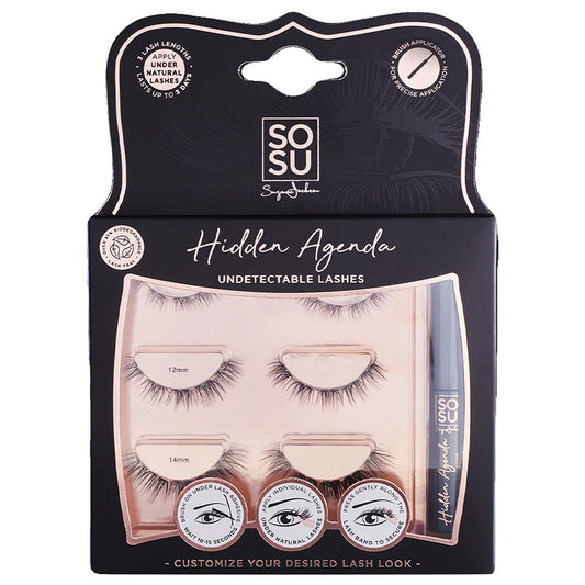 SOSU by SJ Hidden Agenda False Eyelashes 10-14mm