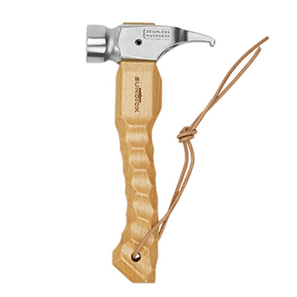 Sundick Camping Hammer Portable Tent Awning Stake Nail Puller Heavy Duty Tent Stake Remover Steel Tent Hammer with Holdi