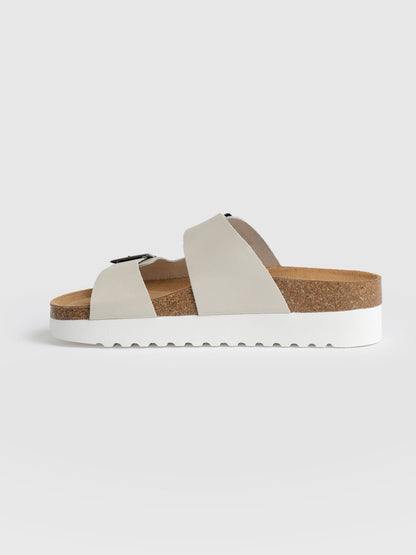 Sutton Slide - Cream Studded