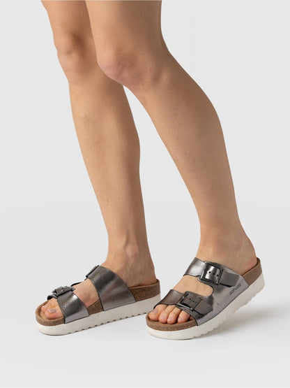 Sutton Slide - Gunmetal