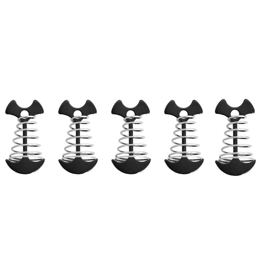 Toma Deck Anchor Pegs with Spring Buckle Tent Stakes Portable Wind Rope Kit Camping Accessories Sporting Goods for Outdoor Hiking
