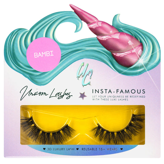 Unicorn 3D Faux Mink Lashes - Bambi